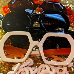 Fashion Chain Link Glasses